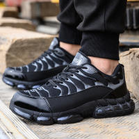 Nuevos Zapatos De Seguridad Para Hombres Y Mujeres Antideslizantes Antipinchazos Respirables Ligeros Indestructibles Para Trabajo Y Ocio - details 4