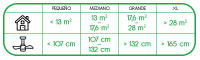 Wonderlamp Ventilador de techo con luz Basic Blanco - details 1