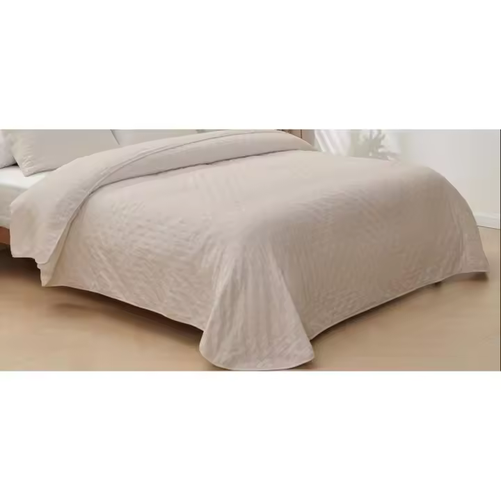 Colcha Bouti Modelo Greta Garbo, Color Beige, Icelands - 1
