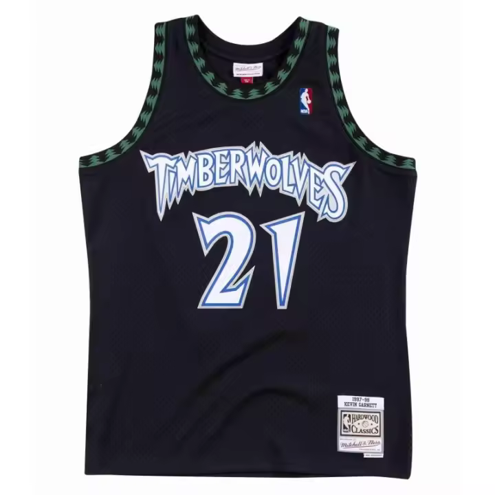 Camiseta Kevin Garnett Minnesota Timberwolves Alternate Swingman - Mitchell & Ness 1997-98 - 1