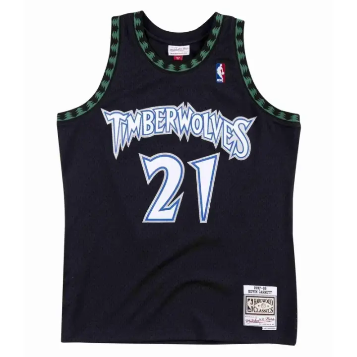 Camiseta Kevin Garnett Minnesota Timberwolves Alternate Swingman - Mitchell & Ness 1997-98 - 1