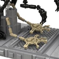 Conjunto De Bloques De Construcción Alien Queen 899pcs MOC Heterosexual Monsters Ciencia Ficción Para Juguete De Animal Prey Bloques Compatible Con Lego Para Niños Y Adultos - details 4