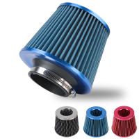 Filtro De Aire De Automóvil De Malla De Energía Deportiva 76MM Accesorios De Alta Fluidez Para Inducción Kit Filtro De Aire Frío Universal De 3 Pulgadas - details 8