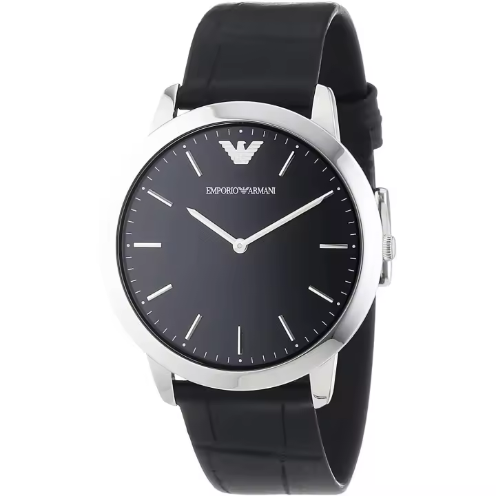 Reloj Armani Hombre 42mm AR1741 - Cuero - Acero Inoxidable - 1