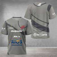Camiseta De Tenis Para Hombres Verano 2025 Estampado 3D Manga Corta Cuello Redondo Transpirable Secado Rápido Deporte - details 13