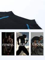 Camiseta De Correr Para Hombres Con Manga Larga Compresión Estampado De Araña Quick Dry Camiseta Deportiva Para Fitness Entrenamiento Y Gimnasio - details 6