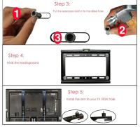 Soporte Fijo Para TV Universal Compatible Con Pantallas Plana De 14-32 Pulgadas Soporte De Pared Para LCD LED HDTV Monitor VESA 100x100 200x100 - details 9