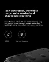 XIAOMI MIJIA S100 Afeitadora Eléctrica Portátil Doble Hoja Seco Húmedo Para Barba Recargable USB Máquina De Afeitar Para Hombres - details 2