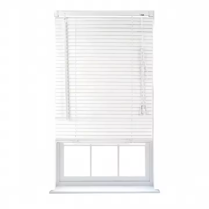 STARLEY-Persiana PVC Ventana con Lamas Horizontales Interior y Exterior. Estor Ajustable Protector de Luz para Hogar y Oficina Fácil Instalación. - 1