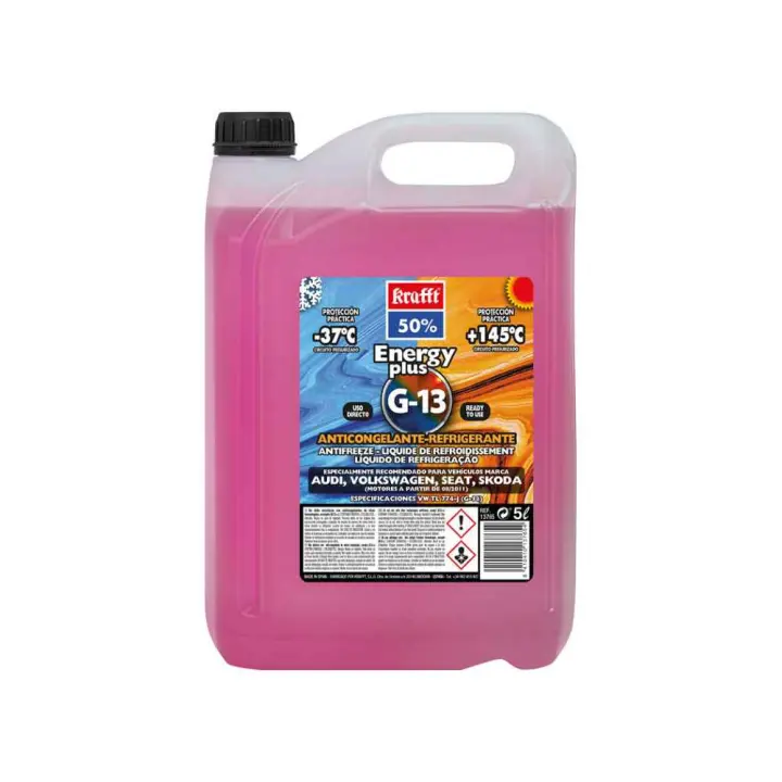 Krafft Anticongelante Refrigerante Energy Plus CC. 50% (G13) 5L - Nueva Generación - 1
