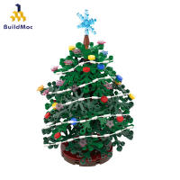 Bloques De Construcción BuildMOC Árbol De Navidad Modelo Para Decoración De Navidad Juguetes Educativos Para Niños Colección De Bloques De Construcción Para Niños - details 0