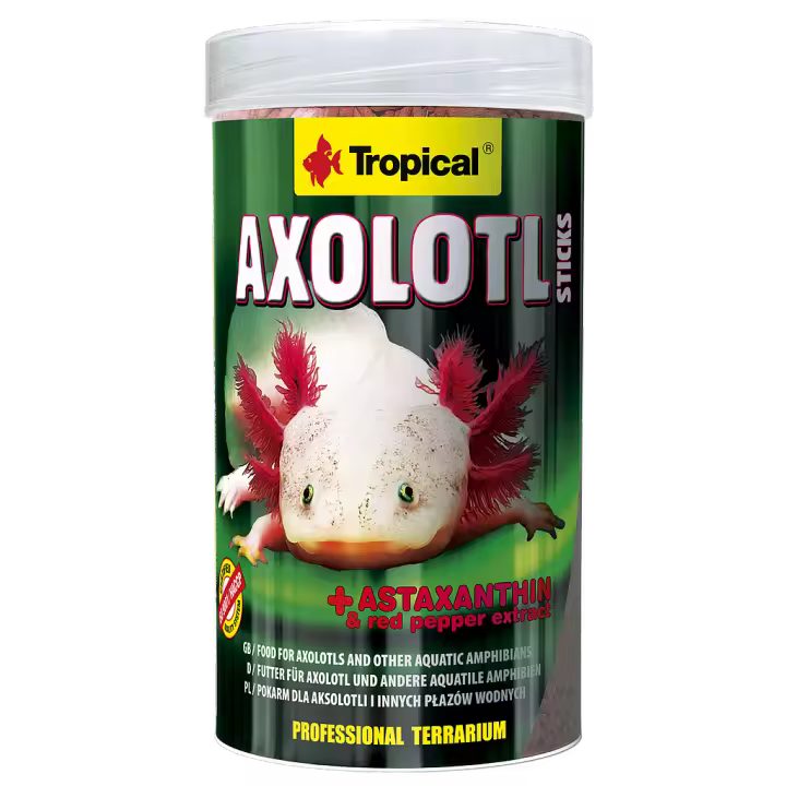 TROPICAL ALIMENTO PARA AXOLOTE y otros anfibios acuáticos250 ML - 1