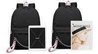 Mochipa Blackpink, mochipa recargable por USB, mochipa Escolar para estudiantes - details 0