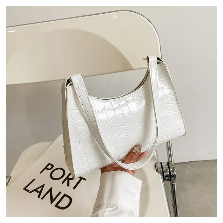 Retro Crocodile patrón bolsas de hombre para mujeres señoras vintage bolsos casual sólido bolsas de hombre nuevo bolso bandolera - 1