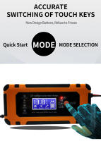 Cargador De Batería De Coche 10A 12V 24V 5A Con Pantalla Digital Reparación Y Detección De Baterías Accesorios Automotrices - details 4