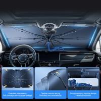 Parasol De Sol Para Coche Plegable Cubierta De Ventana Delantero Protección Contra Los Rayos UV Y Calor Del Sol Accesorio De Automóvil - details 0