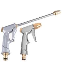 Pistola De Rociador De Jardín De Alta Presión De Metal Y Latón Ajustable Para Riego De Plantas Resistente Y Duradera - details 0