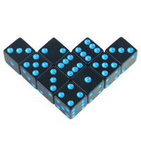 Dado Cubico De 16mm D6 Con Patas Y Puntos Estándar Para Juegos De Mesa Casinós Y RPG De Mesa Y Enseñanza De Matemáticas - details 6