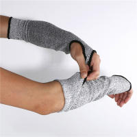 Nueva Protección De Braza Anticorte Y Antipinchazos Guantes De Seguridad Para Jardinería Cubierta De Braza De Trabajo Microfibra Medio Grueso - details 4