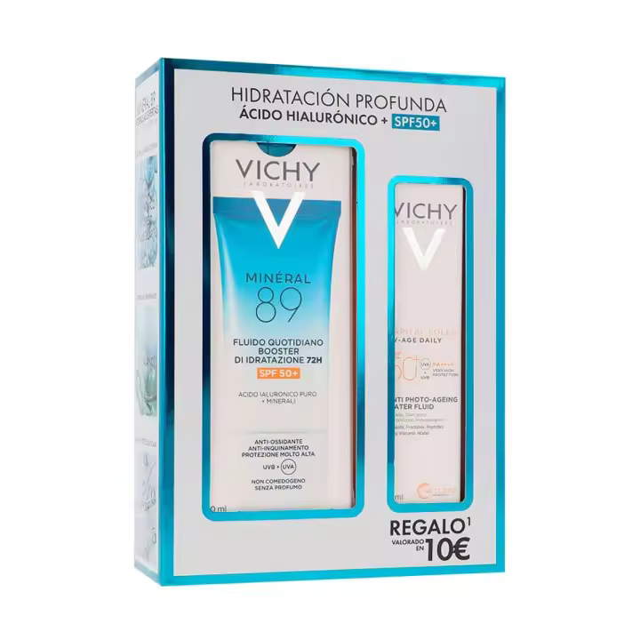 Vichy pack hidratación profunda Ácido hialurónico + SPF50+ - 1