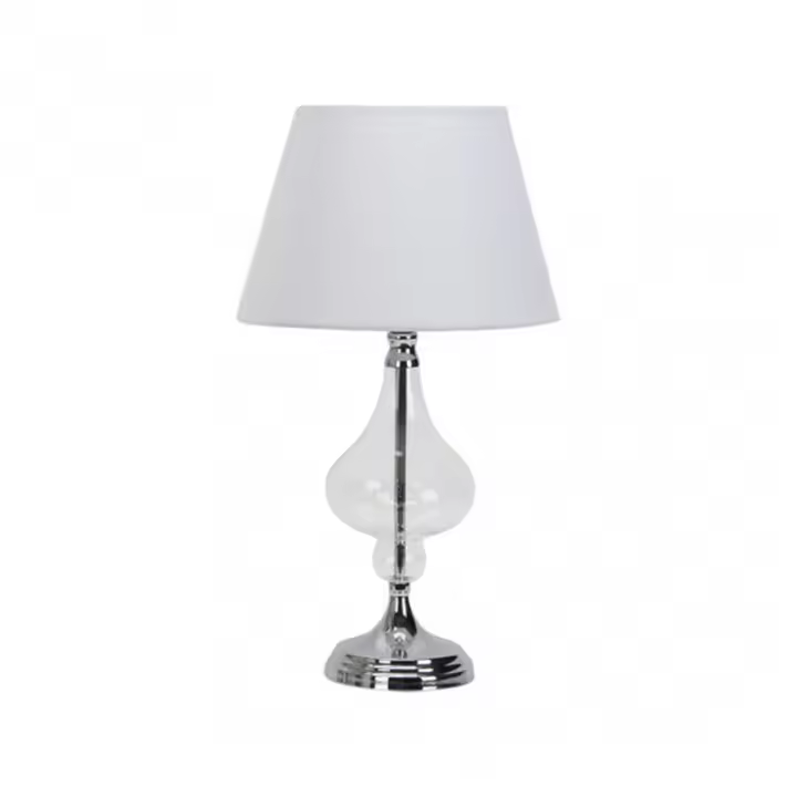 Lámpara de Mesa FABRILAMP Kriberis Cromo 47x25x25 Cm - 1