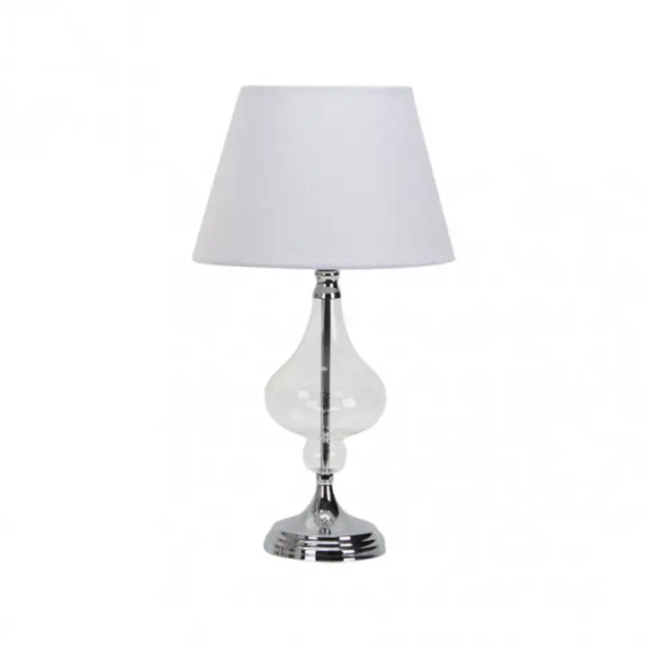 Lámpara de Mesa FABRILAMP Kriberis Cromo 47x25x25 Cm - 1