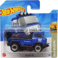 MATTEL : Hot Wheels - ´57 Jeep FC - Baja Blazers 6/10 - HKG72 - Short Card - Azul oscuro metálico - Vehículo para jugar - Coleccionable - Regalo Original - Edad recomendada mayores de 3 años - details 0