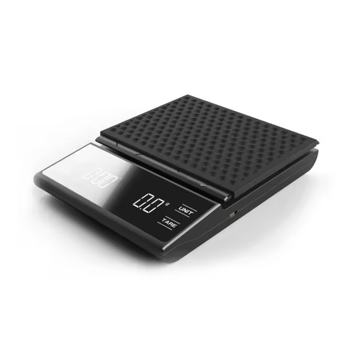 Báscula De Cocina Electrónica 3kg/0.1g Precisión Alta LED Digital Para Café Y Cocina Con Timer Automático Balance De Peso Doméstico - 1