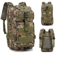 Mochila Táctica 30L Para Hombres Bolsa De Supervivencia Camuflada Con Sistema Molle Para Camping Caza Senderismo Escalada Deportes Al Aire Libre - details 12