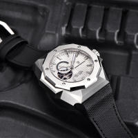 Reloj Mecánico Para Hombre PAGANI DESIGN 42MM NH39 Cristal De Zafiro Deportivo Resistente Al Agua Acero Inoxidable Pulsera De Goma Estilo Business - details 14
