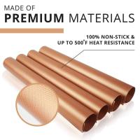 Manta De Hornear Reutilizable 40*60cm O 30*40cm No Adhiere a Grasa Resistente Al Calor Para Horno BBQ Papel De Hornear Ecológico - details 12