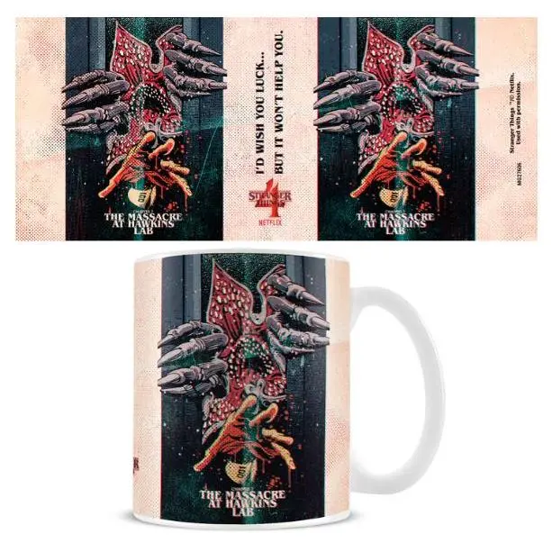 Cosas más extrañas 4 Capítulo 7 La masacre en el laboratorio de Hawkins-Mg27606 Taza - 1