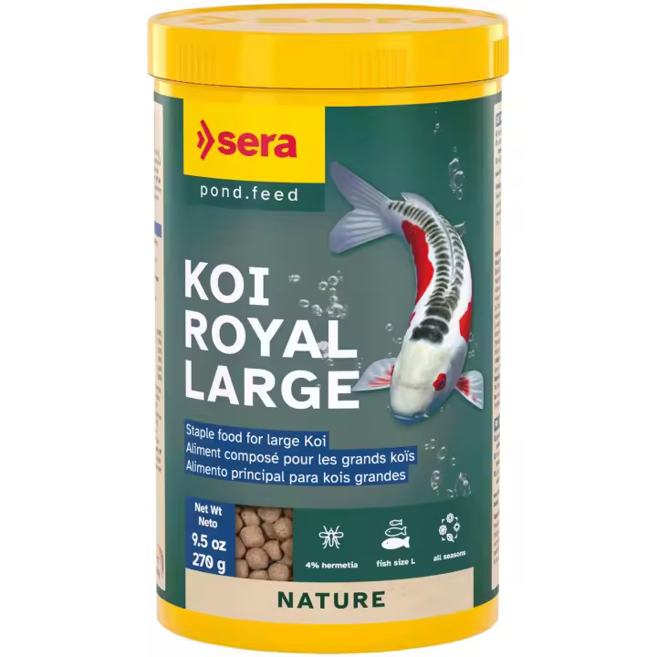 Sera Koi Royal Large - Alimento Principal para Kois a partir de 25 cm - 1