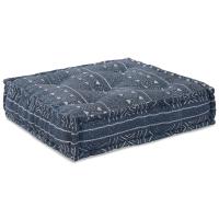 Pouffe Modular vidaXL Índigo 70x70x36 Tela - details 1