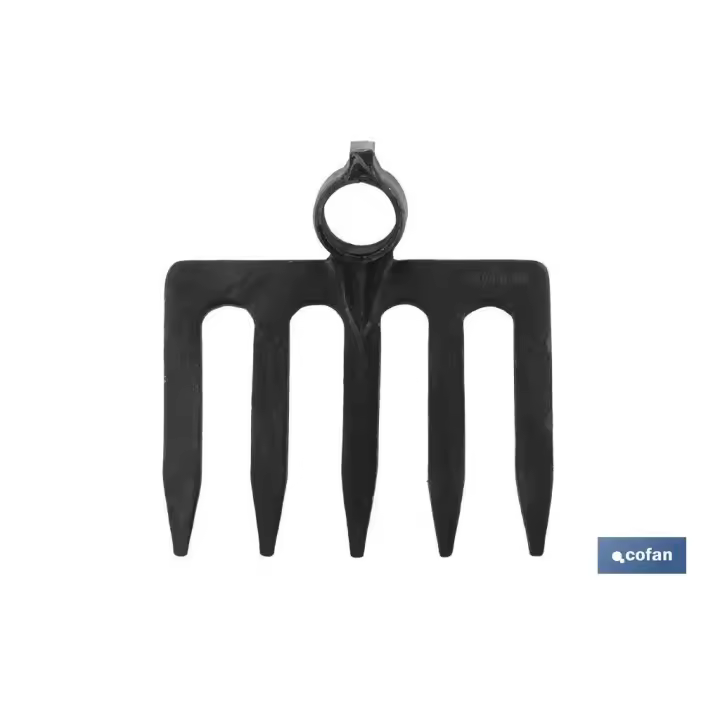 Cofan Rastrillo de Acero Forjado para Piedras 200x165mm - 1