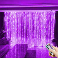 Luces De Cinta LED USB Para Cortina Con Control Remoto Decoración De Festival Para Pared Y Jardín Conectable Luz De Hada Para Dormitorio Y Exterior - details 38