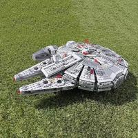 Nueva Stock 1381 Piezas Millennium Falcon Power Awakening Set Modelo De Bloques De Construcción Compatible Con 75257 Juguete Para Niños - details 0