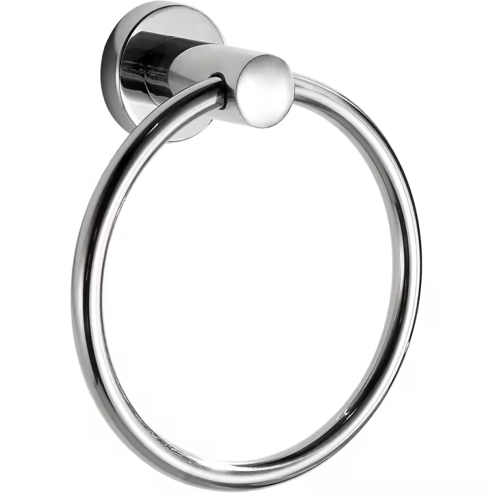 Towel Ring Contemporary Style Stainless Steel 304 Chrome Bathroom Accessories (Towel Ring) - 1