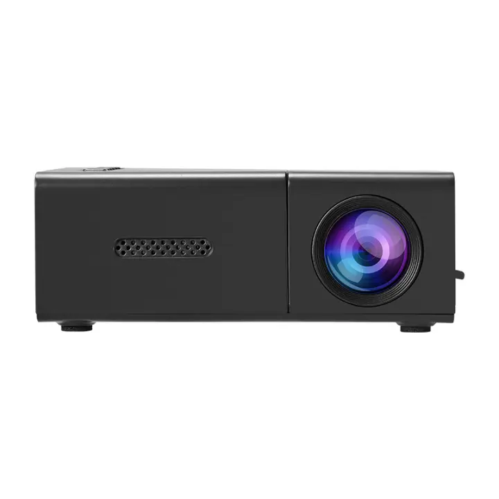 Proyector SSITO Mini YG300Pro Home HD with USB y DC y HIGH y SD Memory, cine en casa, mejor experiencia de Película, TV y juego para acampado al Aire Libre - 1