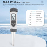 Medidor De Agua 4 En 1 TDS Salinidad EC Temperatura Digital Calidad Del Agua Para Piscinas Acuarios Medidor De Concentración SALT TDS EC Temp - details 5