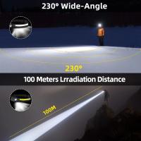 Linterna Frontal LED Recargable Con Sensor Y Batería Integrada Luz De Trabajo Super Brillante Torcha USB Para Camping Y Pesca Nocturna - details 18