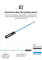 Herramienta De Ruteo De Cable Interno Para Bicicleta TOOPRE Para MTB Y Carretera Marco De Fibra De Carbono Sistema Hidráulico Kit De Reparación Portátil - details 1