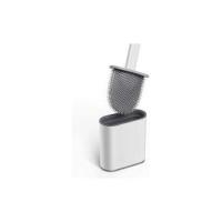 Aitsite-escobilla de baño de 1 piezas, escobilla de inodoro y soporte de silicona con mango largo de plástico antideslizante - details 0