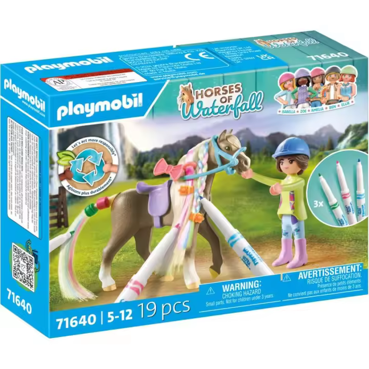 Playmobil set caballo para colorear - 1