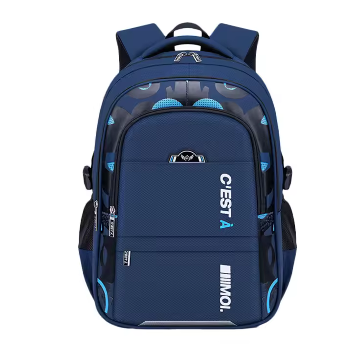 Mochila Escolar de gran capacidad para niños, mochilas escolares de Tela Oxford impermeables, luminosas para estudiantes - 1