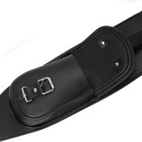 Cubierta De Tanque De Motocicleta En Cuero PU Negro Para Harley Sportster Iron 883 1200 XL Universal Bolsa De Alforja Panel De Capa - details 4