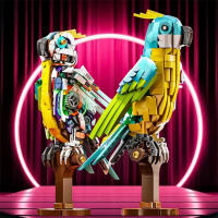 Kit De Construcción De Bloques Técnicos Creativos Con Luz De Un Modelo De Perro Mayor Para Niños Juguetes Educativos De Artesanía De Animales - details 0
