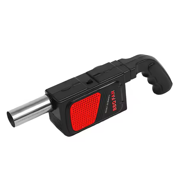 Ventilador Eléctrico Portátil Para Barbacoa Manejable Ligero Con Agarre Cómodo Para Picnic Al Aire Libre Aspiradora Para Grill Y Hoguera - 1