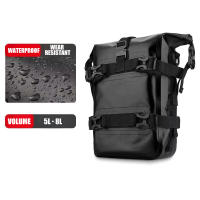 Bolsa De Tanque Para Motocicleta Universal Impermeable Accesorios De Viaje Con Base Saddlebags Adecuada Para Exterior Y Crash Bars - details 28