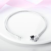 Pulsera De Plata Esterlina 925 Para Mujer Con Encantos De Mariposa Corazón Y Cadena De Serpiente Joyería DIY Clásica Adecuada Para Aniversarios - details 9
